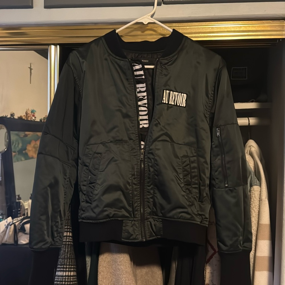 Forever 21 bomber jacket